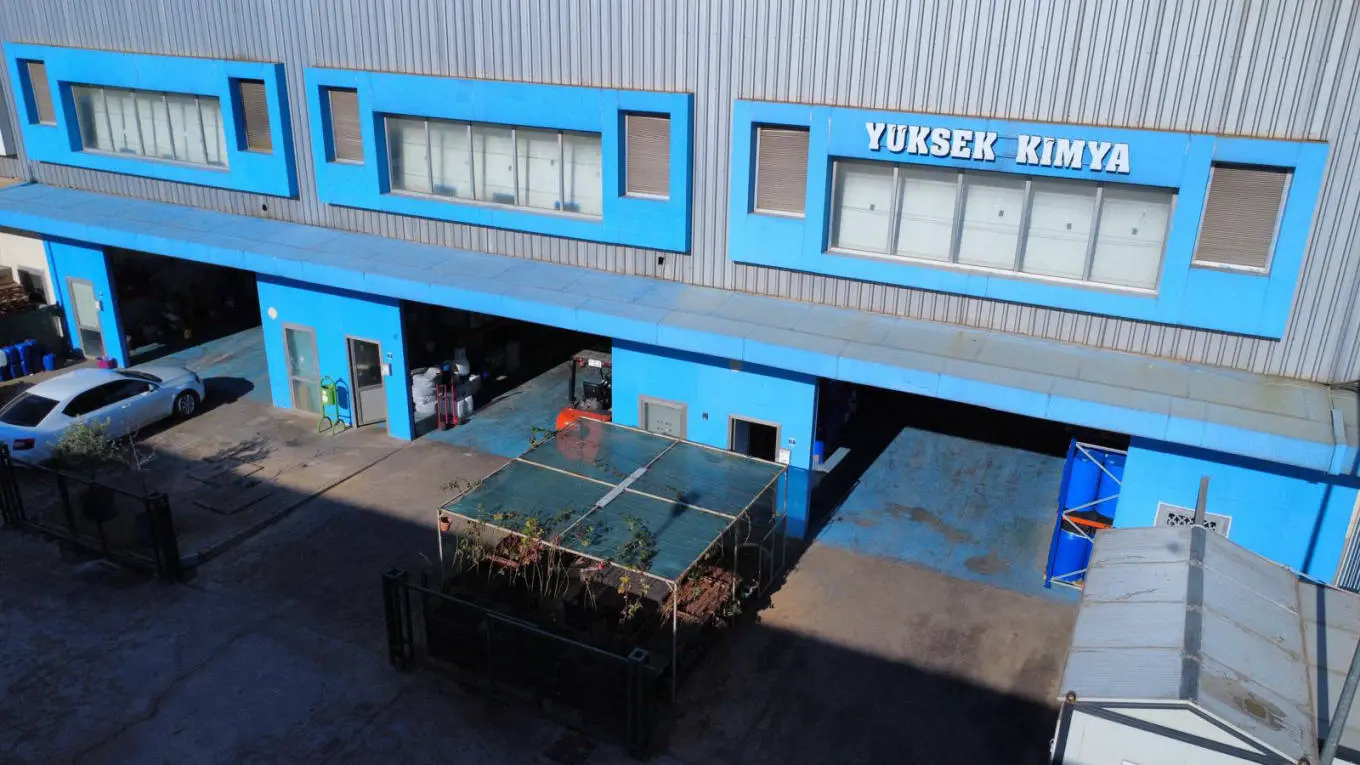 Facility & shipping — Yüksek Kimya Bursa Kestel